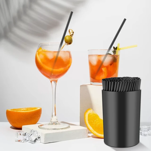 Alt view image 6 of 7 - 200 Pcs Black Coffee Stirrer and Holder Set Coffee Stir Sticks Coffee Stirrers Plastic Coffee Stir Stick Holder Black for Mixing Coffee Milk Cocktail Drinks Coffee Home Kitchen Party Supplies