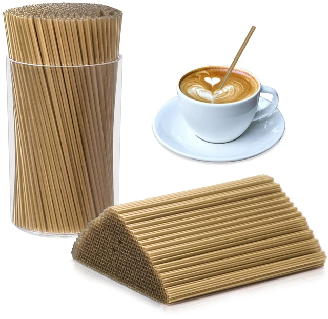 Main image of 500 Pcs Gold Coffee Stirrers Holder Set Metallic Gold Coffee Stir Sticks Acrylic Stir Stick Holder Cocktail Straws Bar Straws Drink Stirrers for Coffee Bar Decor Juice Party Halloween Supplies