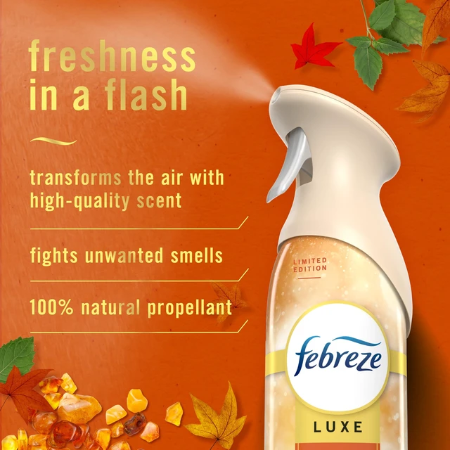 Alt view image 3 of 7 - Odor-Fighting Air Freshener Spray, Room Spray, Crisp Fall Breeze, Cuddle Weather & Baked Cinnamon Apple Air Mist, 8.1 oz, 3ct