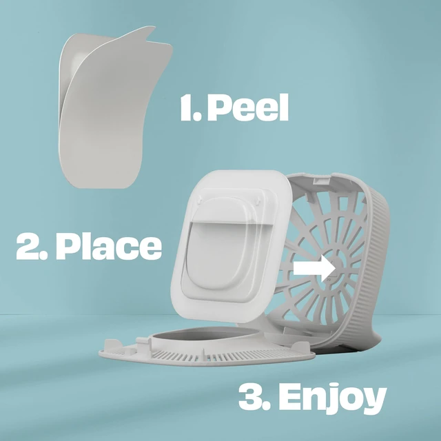 Alt view image 3 of 7 - Small Room Freshener Starter Kits, Sea Waves, 4 Devices + 4 Refills, 1.0 fl oz