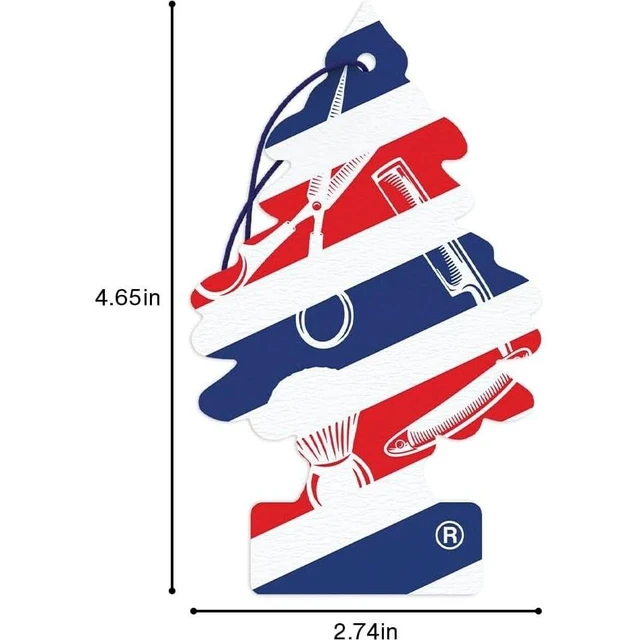 Alt view image 7 of 7 - Car Air Freshener 6-Pack (Fresh Shave)