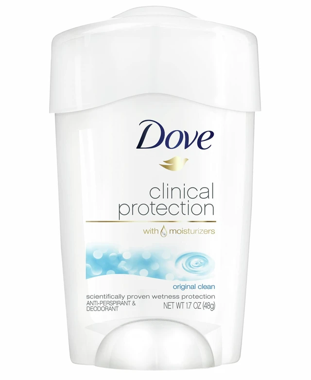 Main image of Clinical + Care Original Clean Antiperspirant Soft Solid Stick, 1.7 oz | 96H Clinical Sweat Protection for hormonal, heat, & stress sweat, Nourishing Serum, Crisp, clean scent