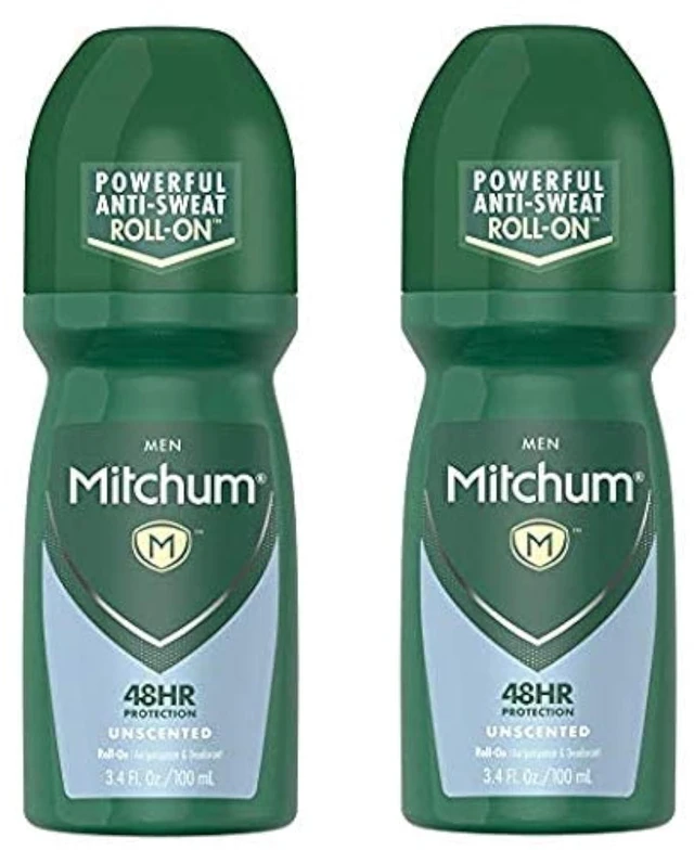 Main image of Invisible Anti-Perspirant & Deodorant Roll-On, Unscented 3.4 oz (Pack of 2)
