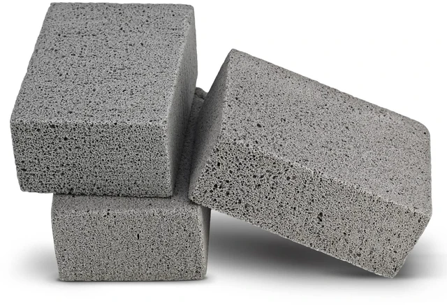 Main image of Grill Stone Cleaning Brick - Griddle Grills Cleaning Kit Block Pumice Stone for Removing Stains BBQ Grease, 3 Count