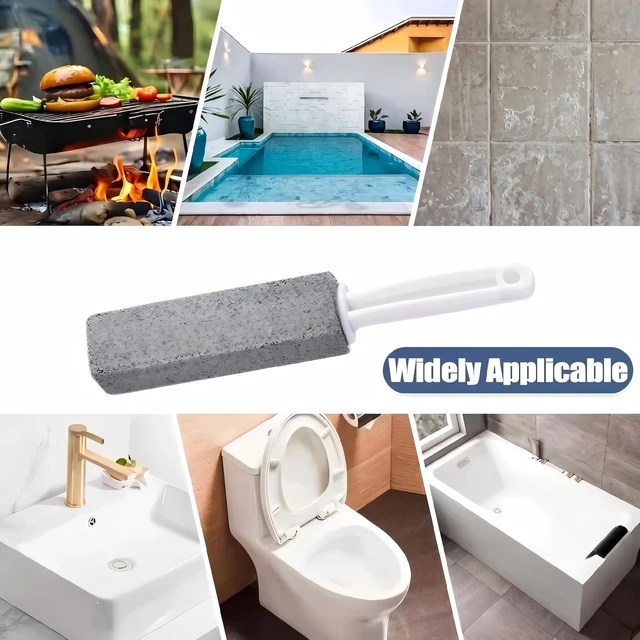 Alt view image 6 of 7 - 6 Pack Pumice Stone for Cleaning with Handle,Scouring Stick