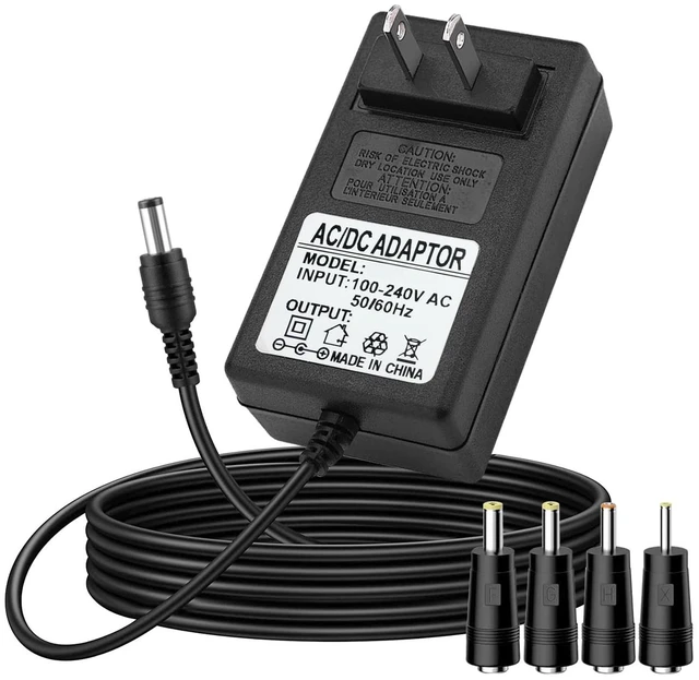 Main image of Massage Gun Power Adapter DC 24V or 25.2V Charger Compatible for Fitpulse, TOLOCO, Fusion, Kamu, Opove, Legiral, Hypervolt, Taotronics, Bobbito, Hardnex Massage Gun Power Charger