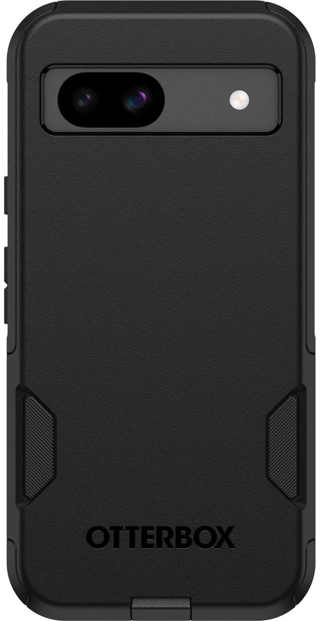 Main image of Google Pixel 8a Commuter Series Case - Black | Thin & Protective Phone Case for Google Pixel, Dual-Layer, Impact Absorbing, Slim Phone Case, Best Google Phone Cases