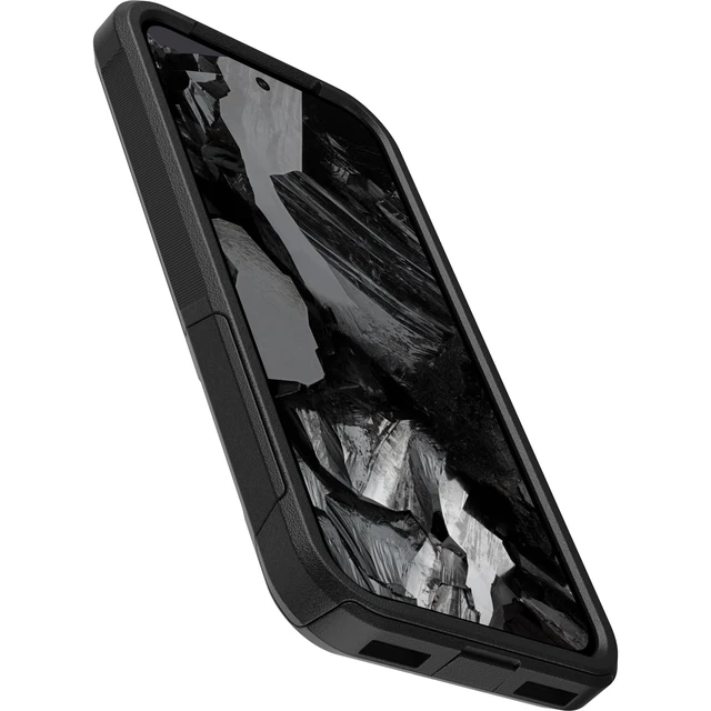 Alt view image 2 of 4 - Google Pixel 8a Commuter Series Case - Black | Thin & Protective Phone Case for Google Pixel, Dual-Layer, Impact Absorbing, Slim Phone Case, Best Google Phone Cases