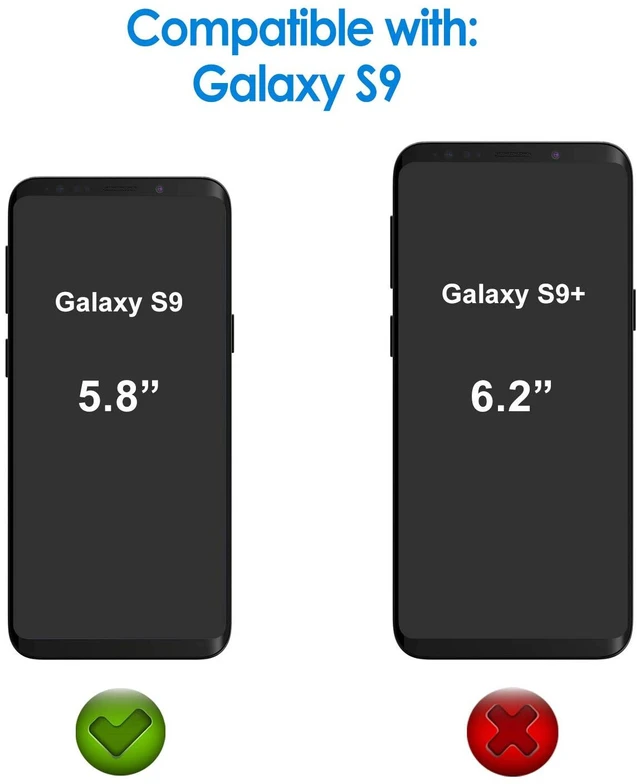Alt view image 2 of 6 - TPU Screen Protector for Samsung Galaxy S9, 2-Pack | Self-Healing TPU Film, HD Clear, Anti-Scratch Protection, Bubble-Free Installation