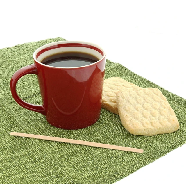 Alt view image 2 of 4 - 7.5" Wood Coffee Beverage Stirrers, Package of 500