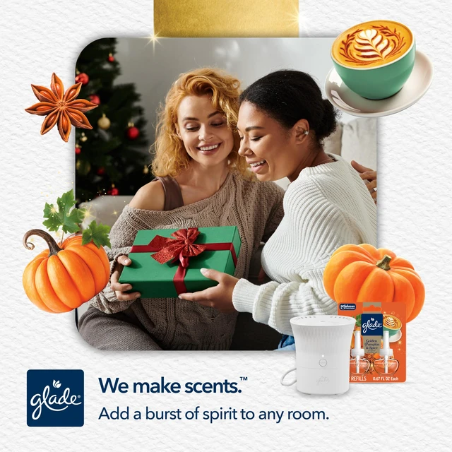 Alt view image 5 of 7 - ® Scent Flow PlugIns® Air Freshener Starter Kit, Golden Pumpkin & Spice, 1 Device + 1 Refill, 0.67 fl oz