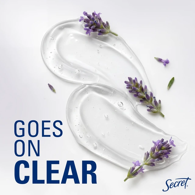 Alt view image 4 of 7 - Antiperspirant Deodorant for Women, Lavender Scent, 2.6 oz Pack of 2 | 72HR Sweat & Odor Protection | Clear Gel Formula | pH Balanced & Pro-Hyaluronic Acid | Gentle on Skin | Instant Freshness