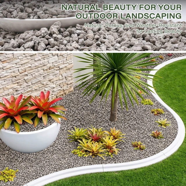 Alt view image 6 of 7 - 1/4" 2LB Pumice for Plants Indoor, Succulent, Cactus, Landscaping | Horticultural Pumice for Bonsai Mix Soil Amendments, Natural Drainage Rocks for Potted Plants, Orchid, Small Stone for Garden