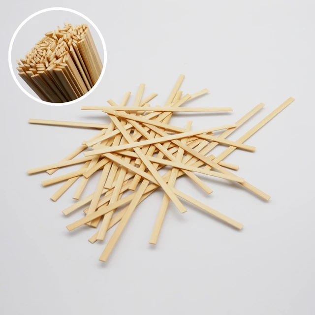 Alt view image 3 of 7 - Bamboo 5.5" Coffee Stirrers/Beverage Stir Sticks, 1000-Count, Natural