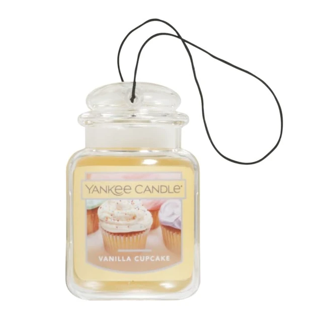 Alt view image 4 of 7 - Scented Car Air Freshener 3-Pack, Hanging Car Jars | Up to 30 Days of Continuous Fragrance, Black Cherry / Home Sweet Home / Vanilla Cupcake Scented Air Fresheners
