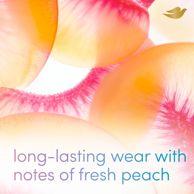 Alt view image 2 of 7 - Clinical + Care Fresh Peach Antiperspirant Dry Spray, 3.8 oz | 96H Clinical Sweat Protection for hormonal, heat, & stress sweat, Nourishing Serum, Fruity scent