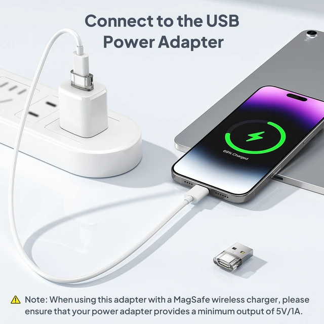 Alt view image 2 of 7 - for New iPhone 18 Pro Max Car Charger,USB to USB C Adapter 4 Pack | Type C Female to A Male Converter for Apple Air 17 16 15 14 Plus,Apple Watch 11 10 9,Airpods 5 4,iPad 8 Mini 6 7,Samsung S26