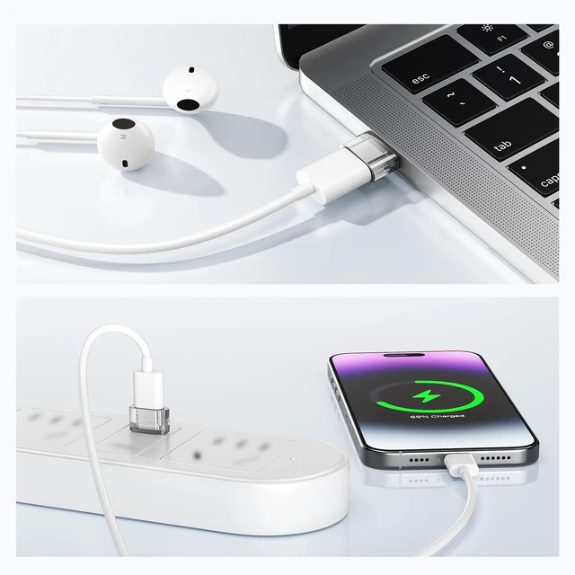 Alt view image 5 of 7 - for New iPhone 18 Pro Max Car Charger,USB to USB C Adapter 4 Pack | Type C Female to A Male Converter for Apple Air 17 16 15 14 Plus,Apple Watch 11 10 9,Airpods 5 4,iPad 8 Mini 6 7,Samsung S26