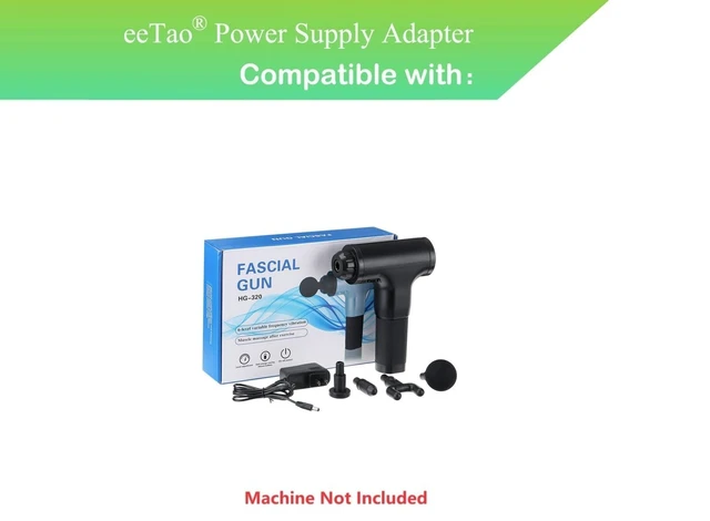 Alt view image 2 of 5 - Charger for Fascial Gun HG-320 HG320 Cotsoco Muscle Massager 6 Speeds Handheld Vibration Massager Rechargeable 24.8V 26V Replacement Power Supply Adapter Cable Cord
