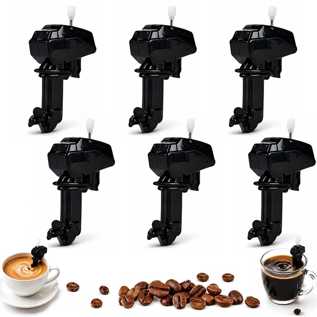 Main image of Wind Up Outboard Motor Coffee Mixer,Novelty Boat Motor Coffee Stirrer,Marine Engine Coffees Mixer,Mini Drink Stirring Gadget for Home Office Coffee Time