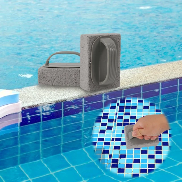 Alt view image 5 of 7 - 8 Pcs Hand-Held Pool Pumice Stones, Pumice Stone for Pool Cleaning Tiles | Block Swimming Grout & Concrete,Pools & Spa Tile Cleaning