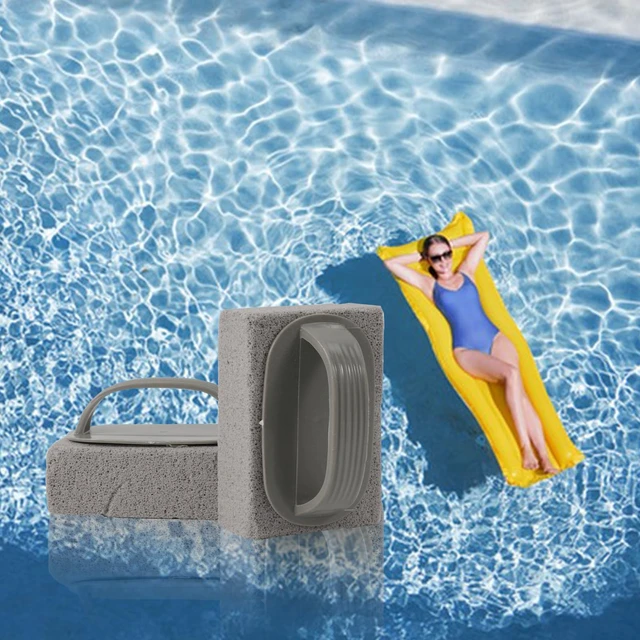 Alt view image 6 of 7 - 8 Pcs Hand-Held Pool Pumice Stones, Pumice Stone for Pool Cleaning Tiles | Block Swimming Grout & Concrete,Pools & Spa Tile Cleaning