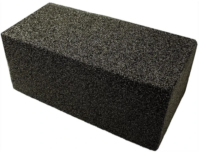 Main image of Heavy Duty Grill Cleaning Brick 1 Pack. Commercial Grade Pumice Stone Tool Cleans & Sanitizes Restaurant Flat Top Grills or Griddles. Remove Grease Stains and Dirt Without Harsh Chemicals or Abrasives
