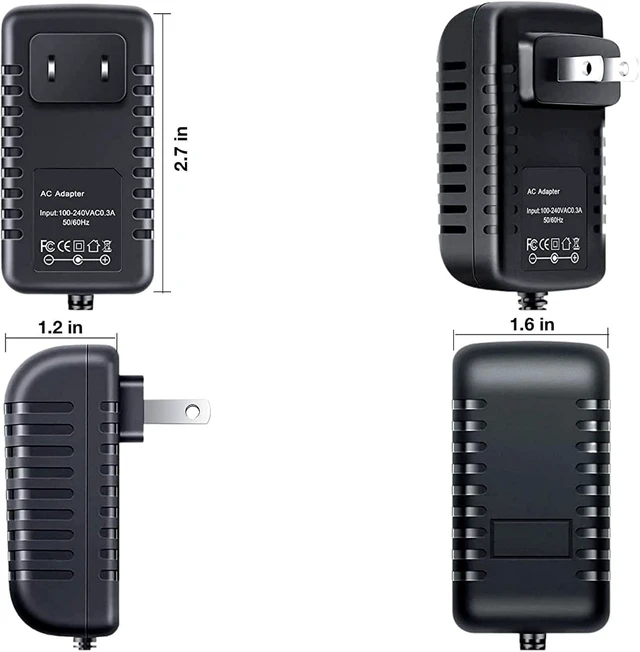 Alt view image 2 of 4 - Adapter for Charging Fascial Gun HG-320 HG320 Cotsoco Muscle | Massager 6 Speeds Handheld Vibration Massager Rechargeable 24.8V 26V Replacement Power Supply Adapter Cable Cord