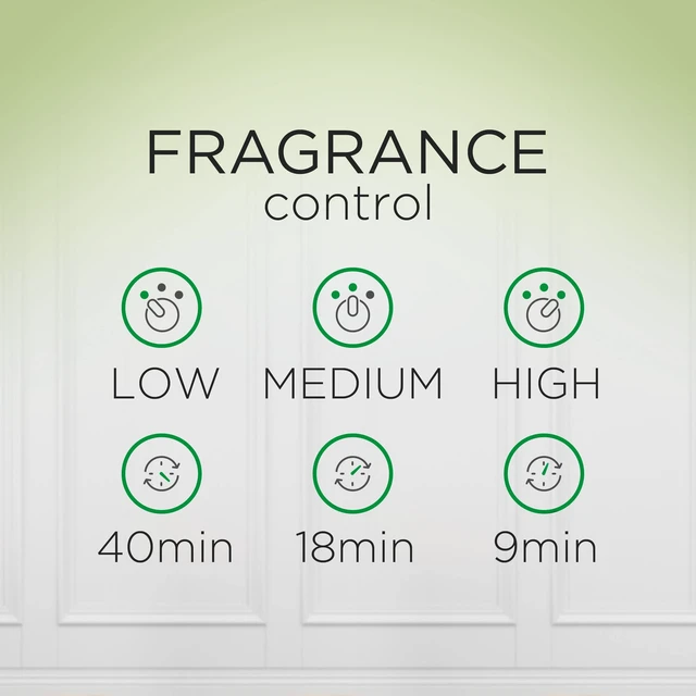 Alt view image 4 of 5 - Automatic Air Freshener Spray 1Device & 1Refill, Starter Kit | Fresh Cotton scent room spray for home fragrance, bathroom air freshener, room freshener infused with essential oils.