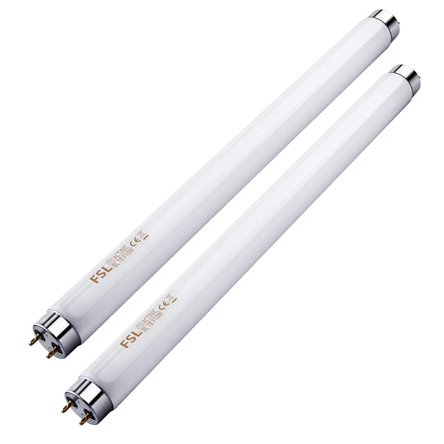 Main image of 2-Pack 13'' Bug Zapper Light Tubes Replacement 10W Each | For 20W Electronic Bug Zapper, T8 Lamp Bulbs, Indoor Outdoor