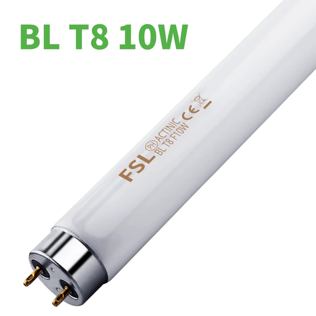 Alt view image 2 of 6 - 2-Pack 13'' Bug Zapper Light Tubes Replacement 10W Each | For 20W Electronic Bug Zapper, T8 Lamp Bulbs, Indoor Outdoor