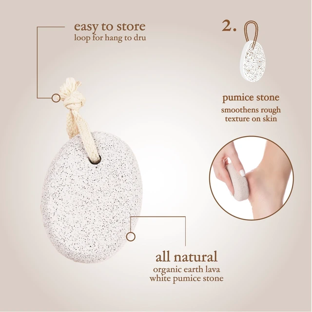 Alt view image 3 of 6 - Beauty Foot Scrubber - Pumice Stone Callus Remover (3PK Foot Scrub Set (Pink))