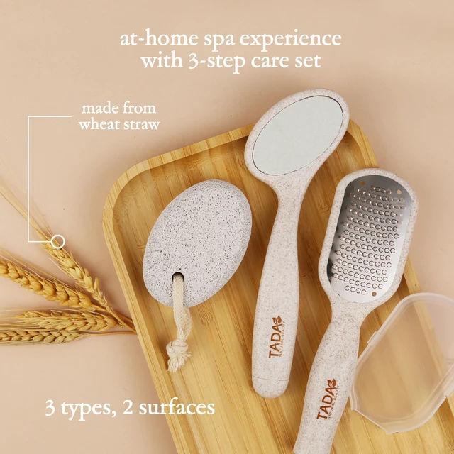 Alt view image 5 of 6 - Beauty Foot Scrubber - Pumice Stone Callus Remover (3PK Foot Scrub Set (Pink))