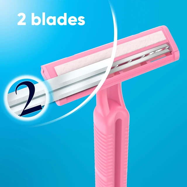 Alt view image 5 of 7 - Venus Daisy Classic Disposable Razors for Women, 18 Count, Hair Removal for Women