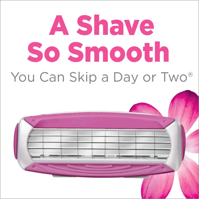 Alt view image 3 of 4 - Quattro For Women, Womens Razor Refllls Value Pack, 8ct