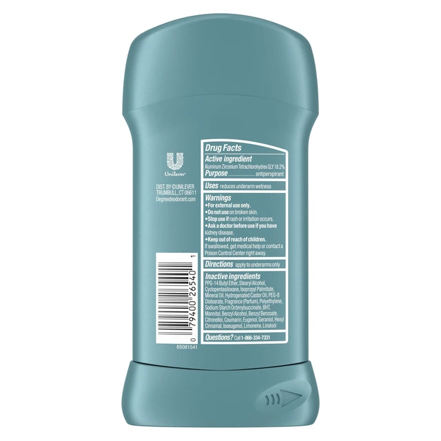 Alt view image 2 of 7 - Men Ultra Fresh Antiperspirant Deodorant Stick Cool Rush, 2.6oz 4 Pk | Ultra Fresh 48 Hour Sweat and Odor Protection