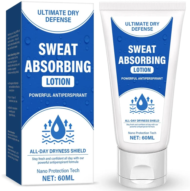 Main image of Face Antiperspirant Sweat Absorbing Lotion Matte Finish 60 mL | Sweat-Wicking lotion, Lightweight, Long-Lasting Sweat Block & Oil Control for Forehead, Cheeks & Armpit, for Women Men