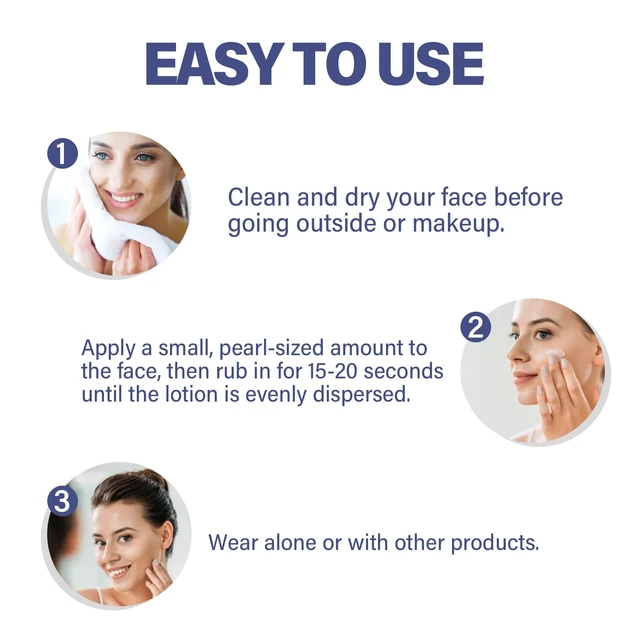 Alt view image 5 of 7 - Antiperspirant Sweat Absorbing Lotion, Moisturizing Formula for Men & Women, Long- Lasting Sweatblock Cream for Forehead, Scalp, Cheeks & Armpit, Oil Control Matte Finish