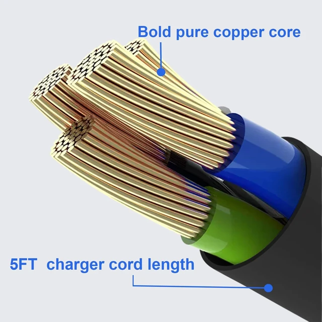 Alt view image 6 of 6 - EM26 Charger for Toloco Massage Gun Charger Darkiron Em31 Cord | For Aerlang Em13 Massage Gun Charger 24V 1A Toloco Em26 Replacement Charging Power Cord barrel plug