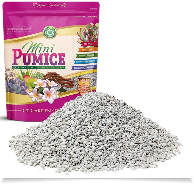 Main image of Stone Grow Media - Made in USA - OMRI Listed - Bonsai Succulents Cactus Orchids - Horticultural Soil Amendment Additive Conditioner for Indoor/Outdoor Plants and Organic Gardens.