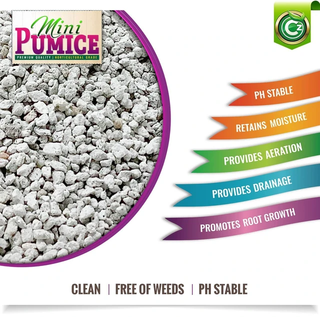 Alt view image 2 of 7 - Stone Grow Media - Made in USA - OMRI Listed - Bonsai Succulents Cactus Orchids - Horticultural Soil Amendment Additive Conditioner for Indoor/Outdoor Plants and Organic Gardens.