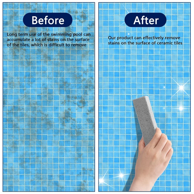 Alt view image 4 of 7 - 20 Pcs Pools Pumice Stone, Pool Cleaning Block for Pool Tile Cleaning | Swimming Pumice Pool Tile Stone for Pools and Spa Tile, Grout and Concrete Cleaning