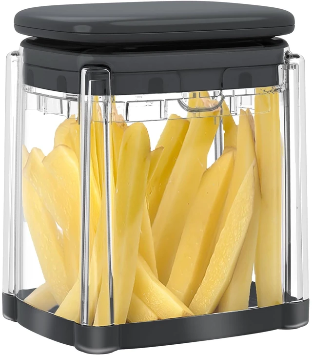 Main image of French Fry Cutter, Potato Onion Cutter, Professional Homestyle Vegetable Chopper Dicer, Great for Potatoes Carrots Cucumbers Zucchini Peppers 3/8 inch Blade(Only 1 Blade)