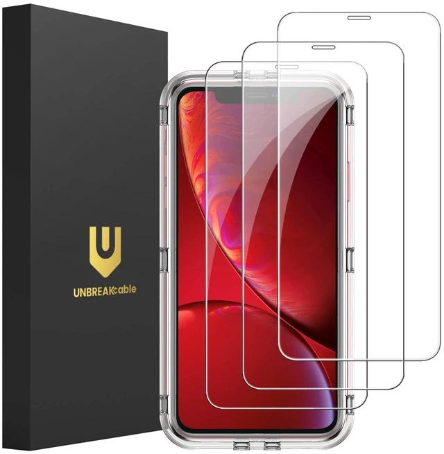 Main image of 3-Pack Screen Protector for iPhone XR/11,Tempered Glass | 9H Tempered Glass, Case Friendly, 2.5D Round Edge, Anti Scratch, Bubble Free, Easy Install Tool