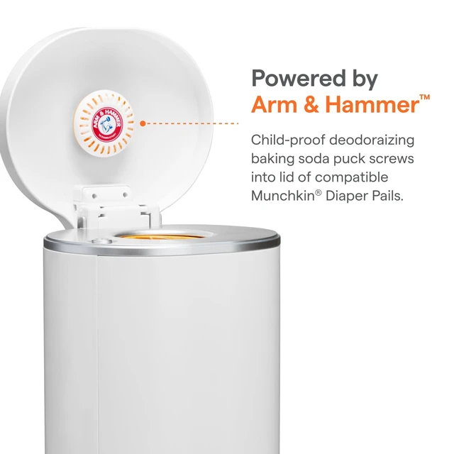 Alt view image 3 of 7 - Arm & Hammer Puck Diaper Pail Deodorizer, Lavender, 3 Count
