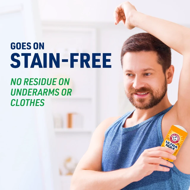 Alt view image 5 of 7 - ULTRA MAX Deodorant, Fresh Scent, Solid Stick 2.6 oz, 4-Pack | Antiperspirant Deodorant, 24-Hour Sweat Protection and Odor Control