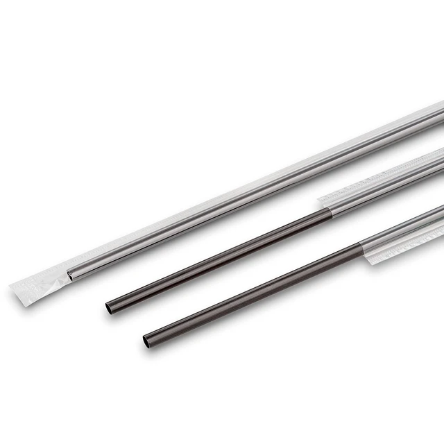 Alt view image 5 of 7 - Individually Wrapped Coffee Stirrers 1000 Pack, Black 5.75-Inch Disposable Plastic Drinking Sip Stir Sticks for Cocktails, Bulk pack
