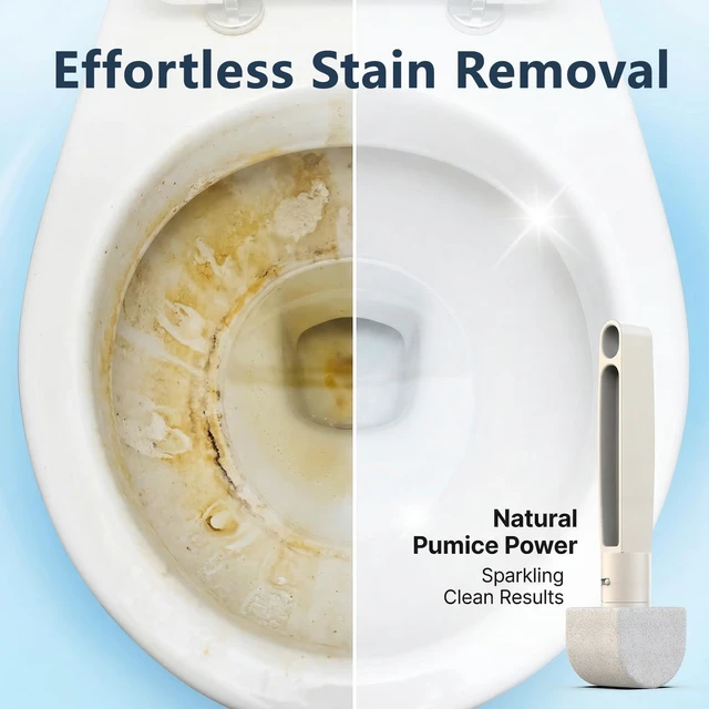 Alt view image 4 of 7 - Stone Toilet Bowl Cleaner 8 Refills for Hard Water & Limescale | Removes hard water rings & limescale from toilets, tiles & sinks without scratching 8 refill heads.