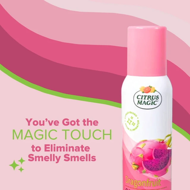 Alt view image 2 of 7 - Air Freshener Spray, Assorted Fragrances, 3 Ounce, Pack of 4 | Citrus-Based Odor Eliminator for Home, Up to 7 Hours of Freshness, Georgia Peach, Dragonfruit, Citrus & Sage, and Grapefruit
