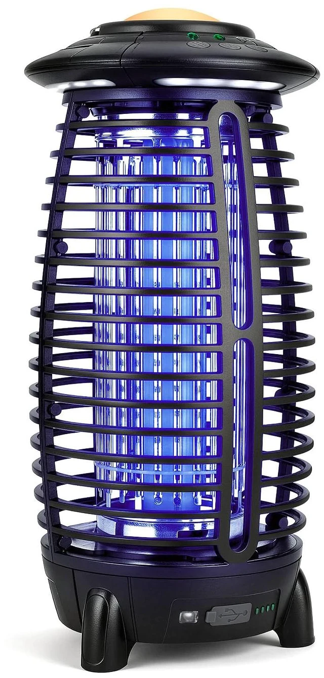 Main image of Bug Zapper Outdoor,4 in 1 Cordless Mosquito Zapper, Rechargeable 4000mAh Battery with Auto/SOS Mode, Waterproof Electric Fly Trap,Easy to Clean Portable Night Light for Patio,Backyard,Camping, Home